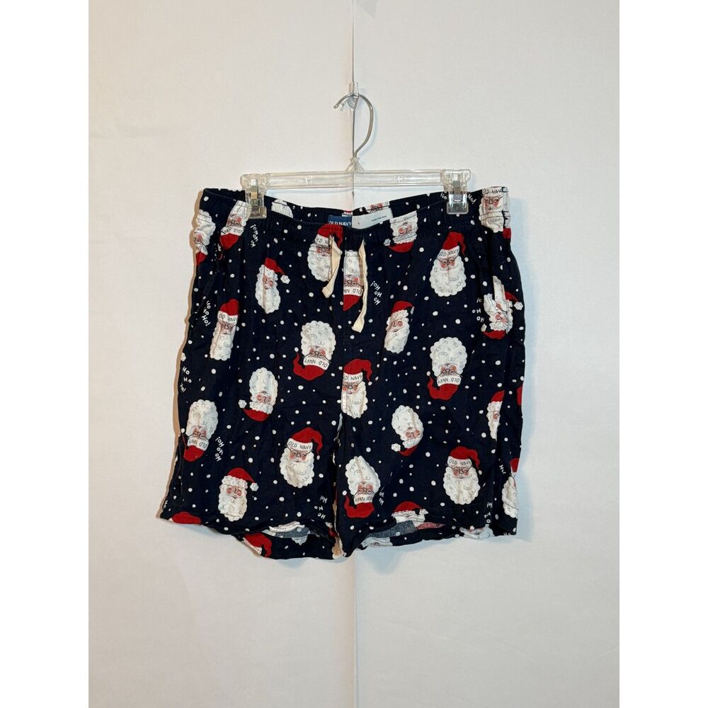 Old Navy Santa pajama shorts